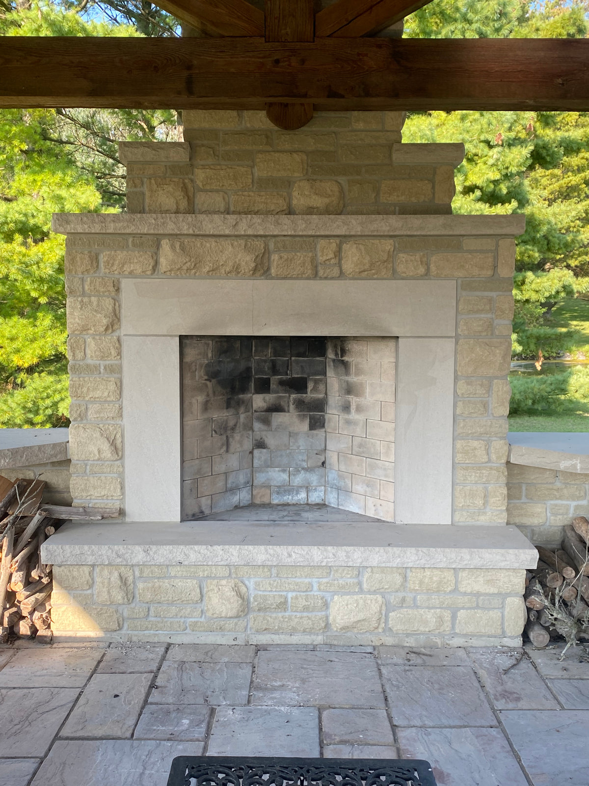 Firebox Back Wall Shift Repair & Rebuild
