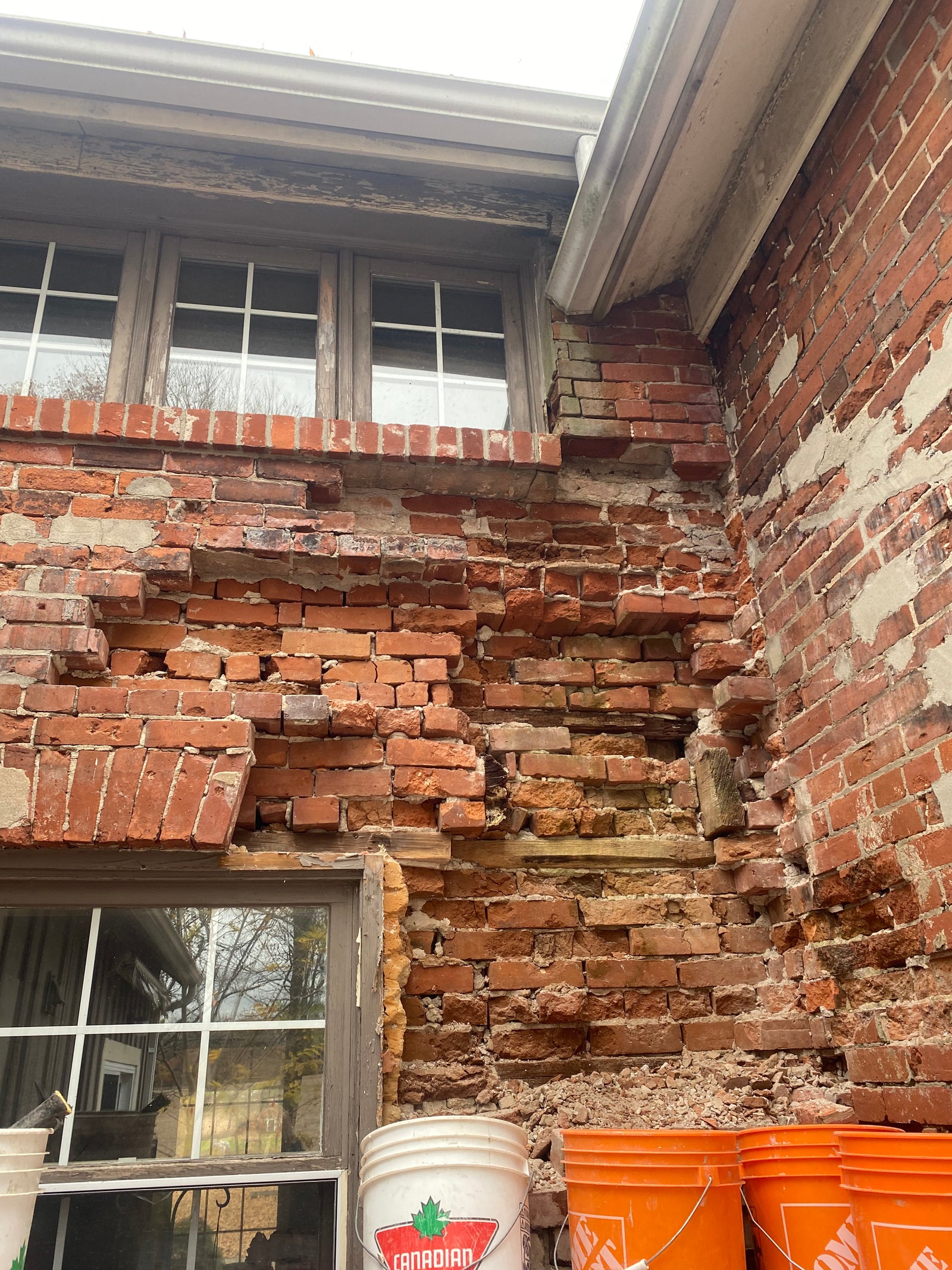 Brick Veneer Repairs