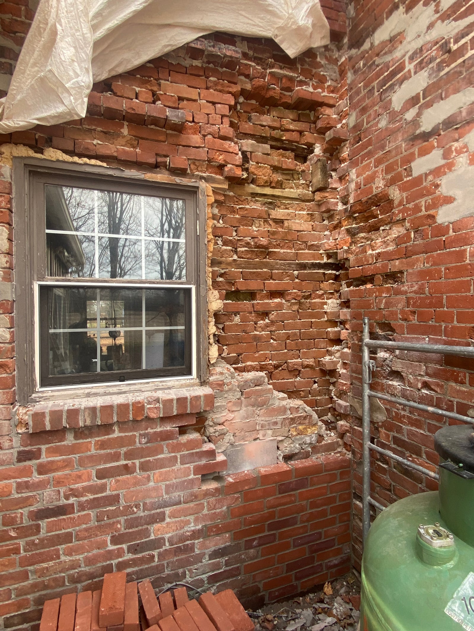 Brick Veneer Repairs