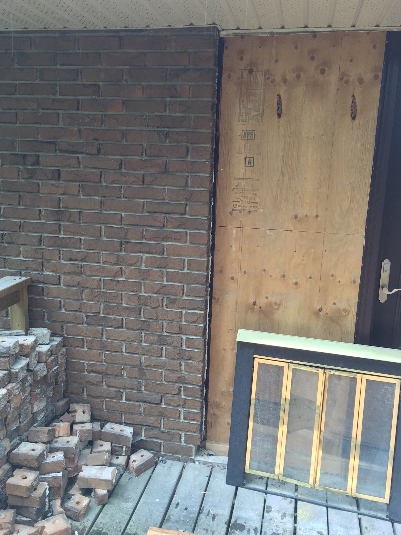Brick Veneer Repairs