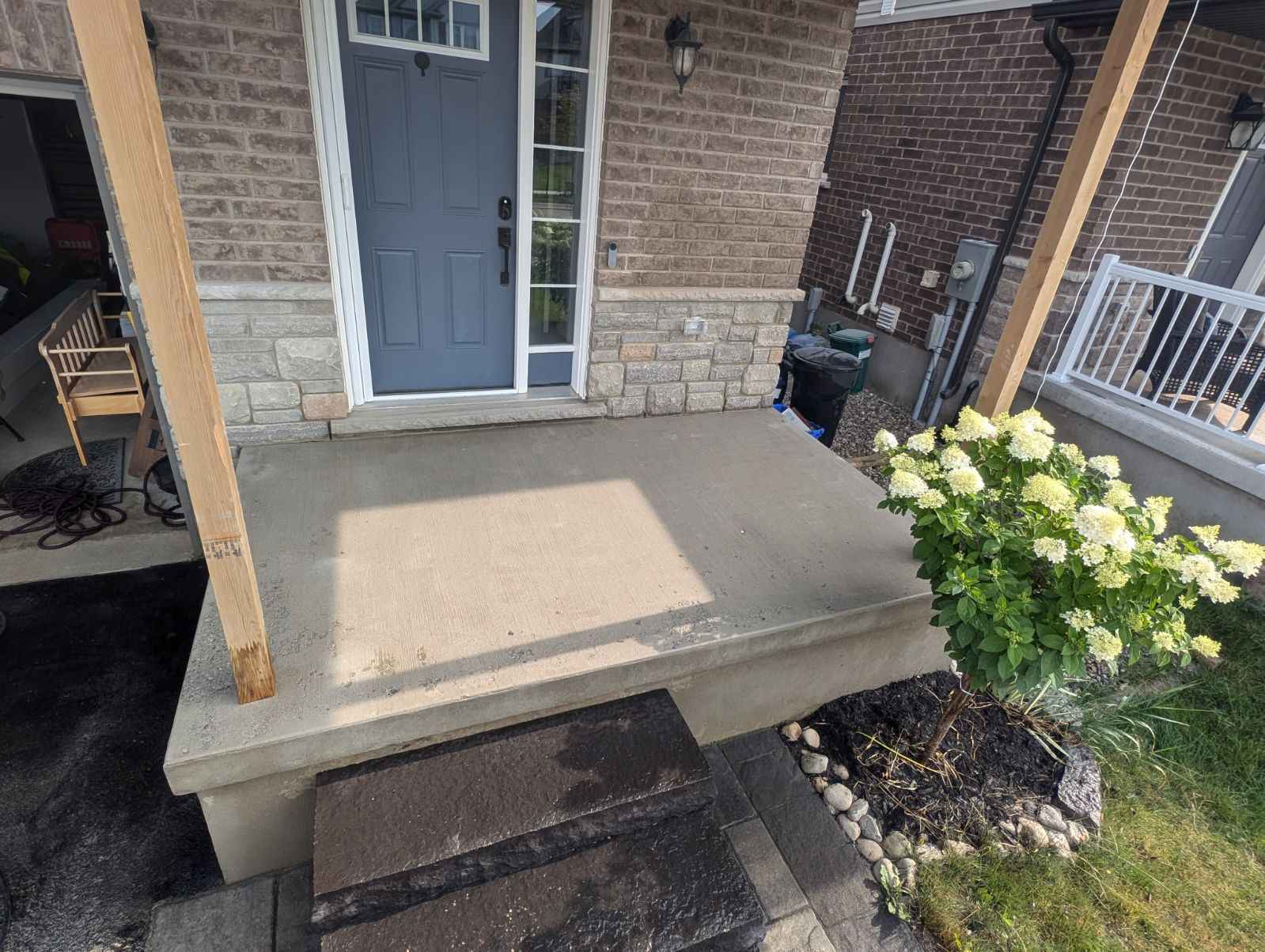 Porch Repair: Jewel Stone Finish