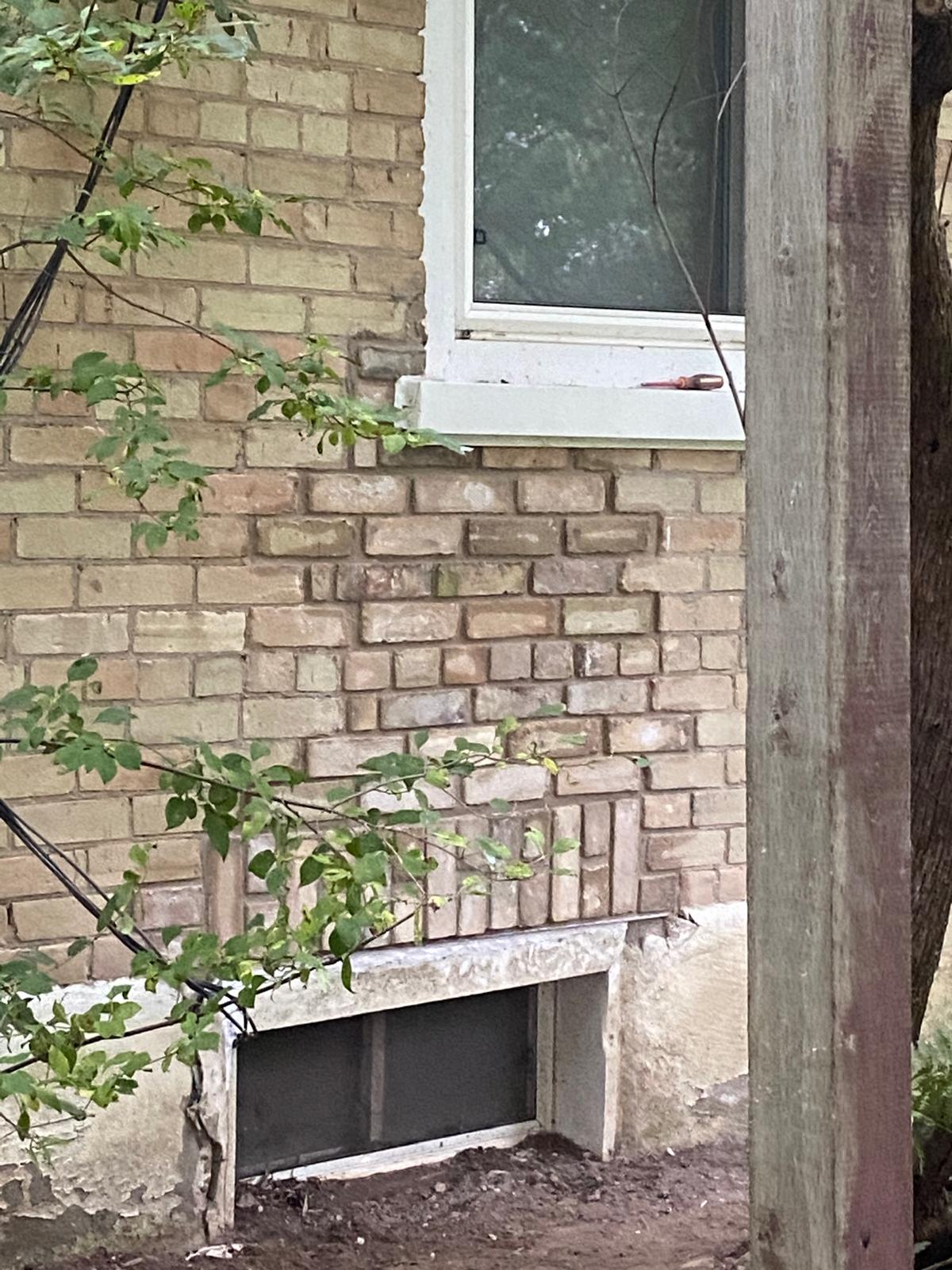 Brick Veneer Repairs