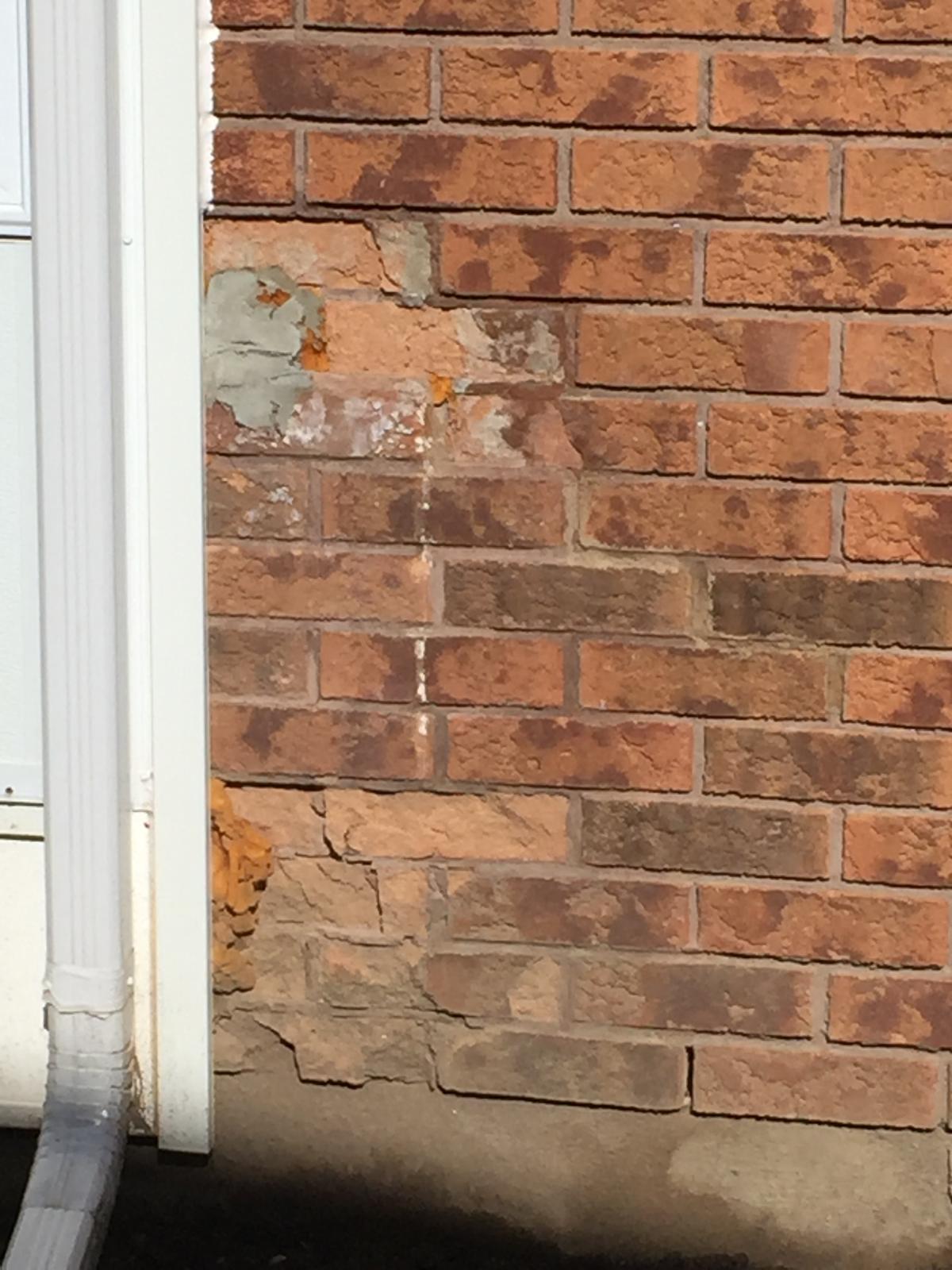 Brick Veneer Repairs