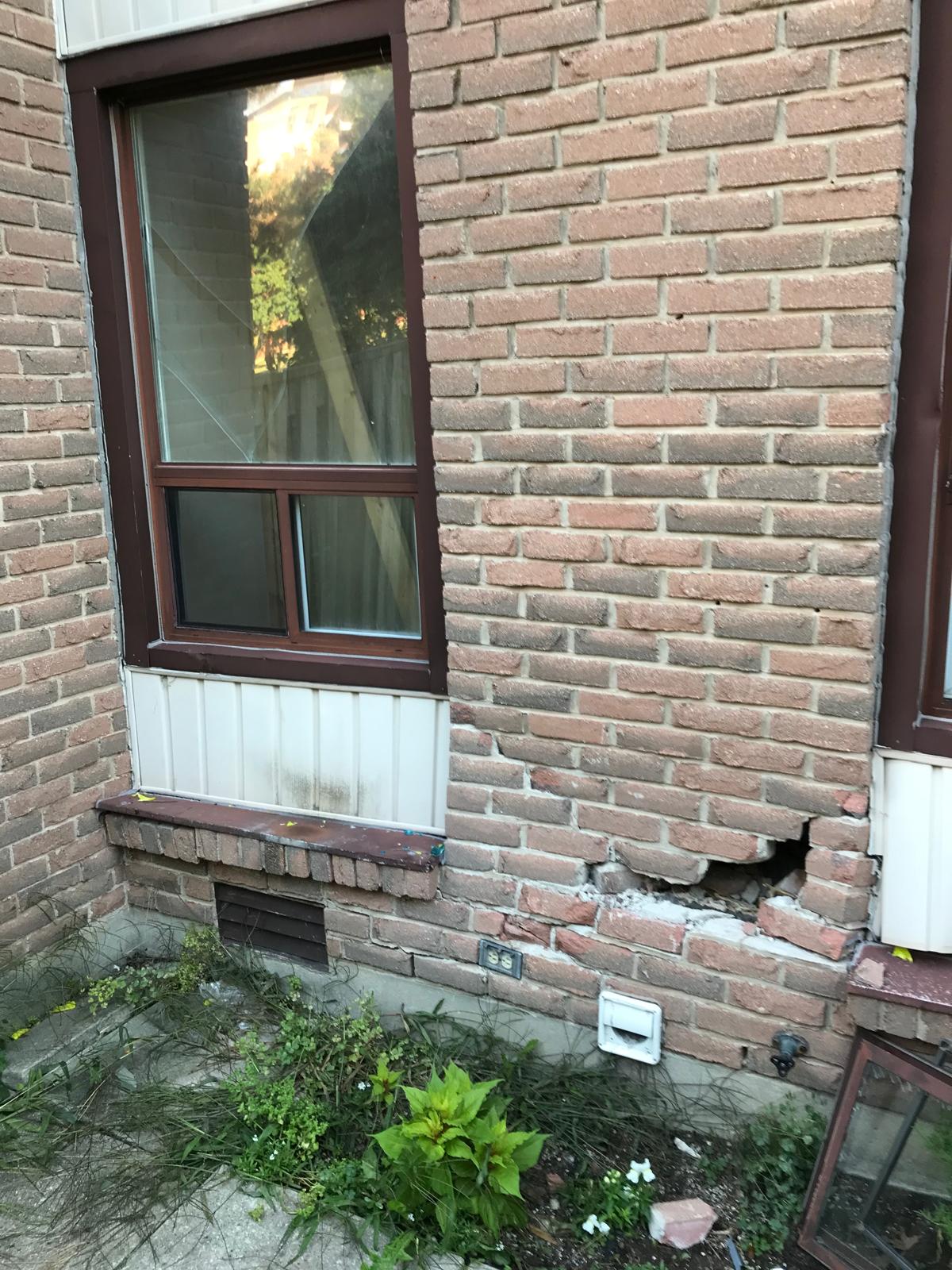 Brick Veneer Repairs: Vehicle Collisions