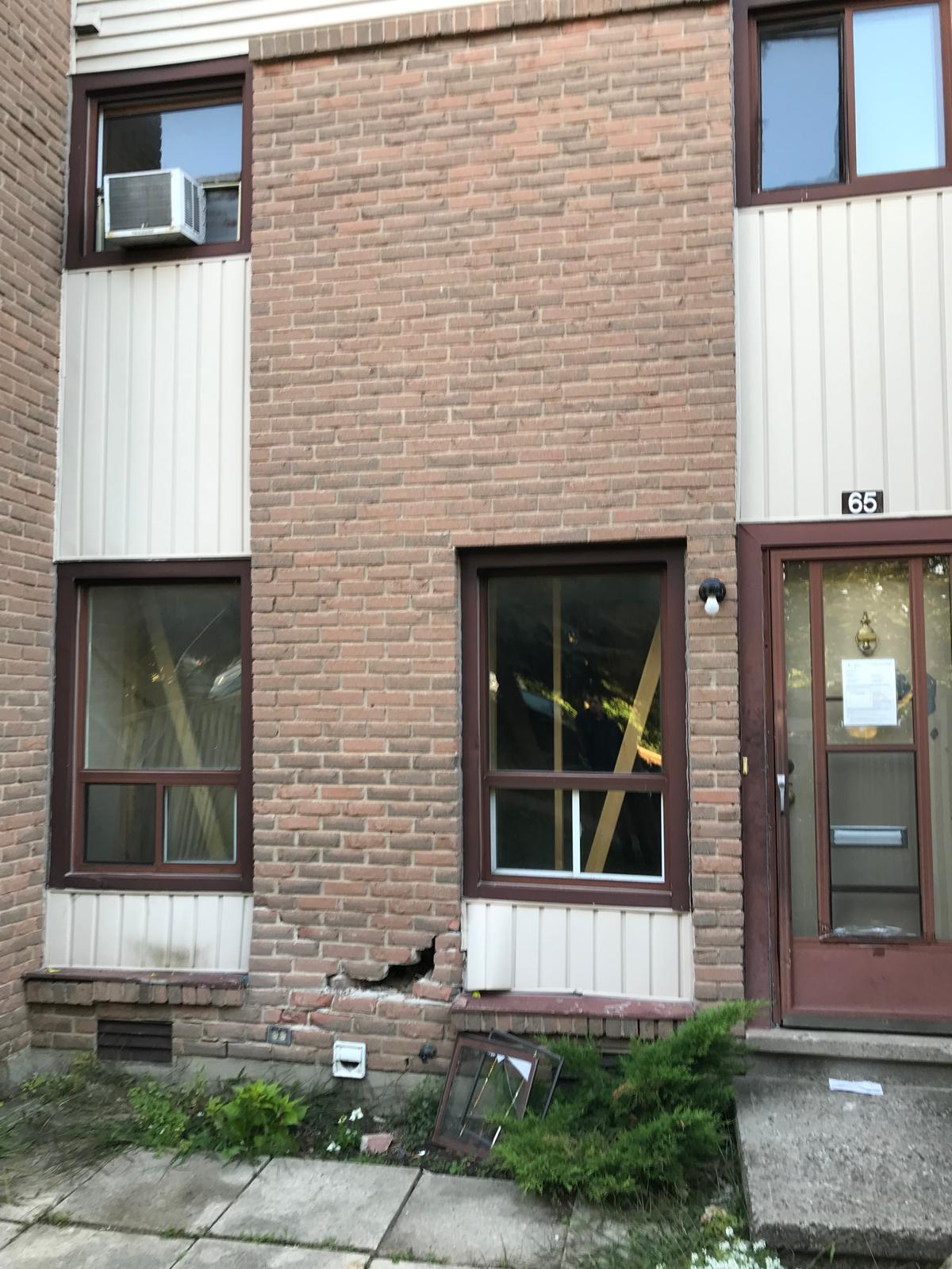 Brick Veneer Repairs: Vehicle Collisions
