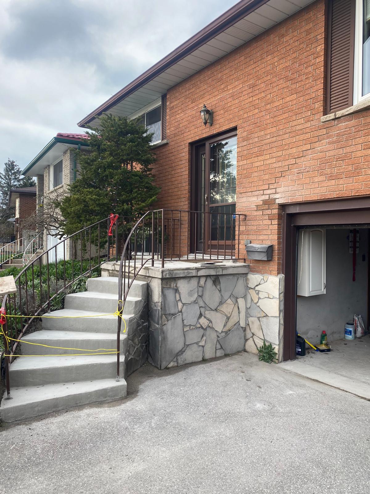Porch & Steps (Royal Masonry)