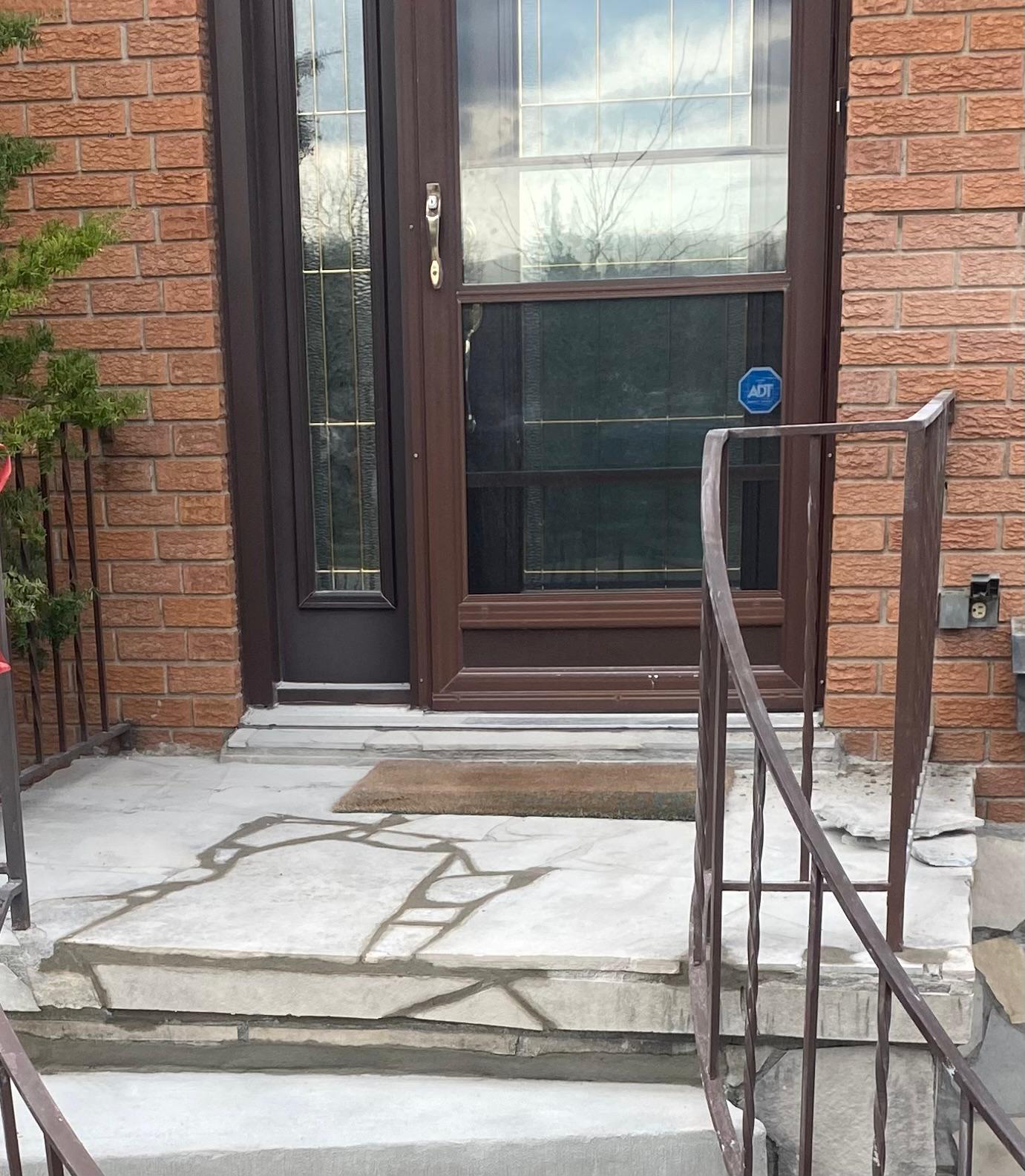 Stone Walkway Repair