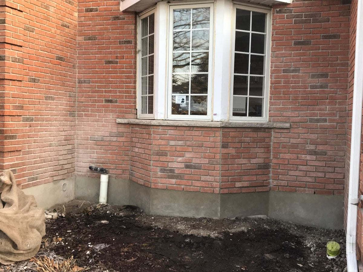 Car Collision Brick and Foundation Repair