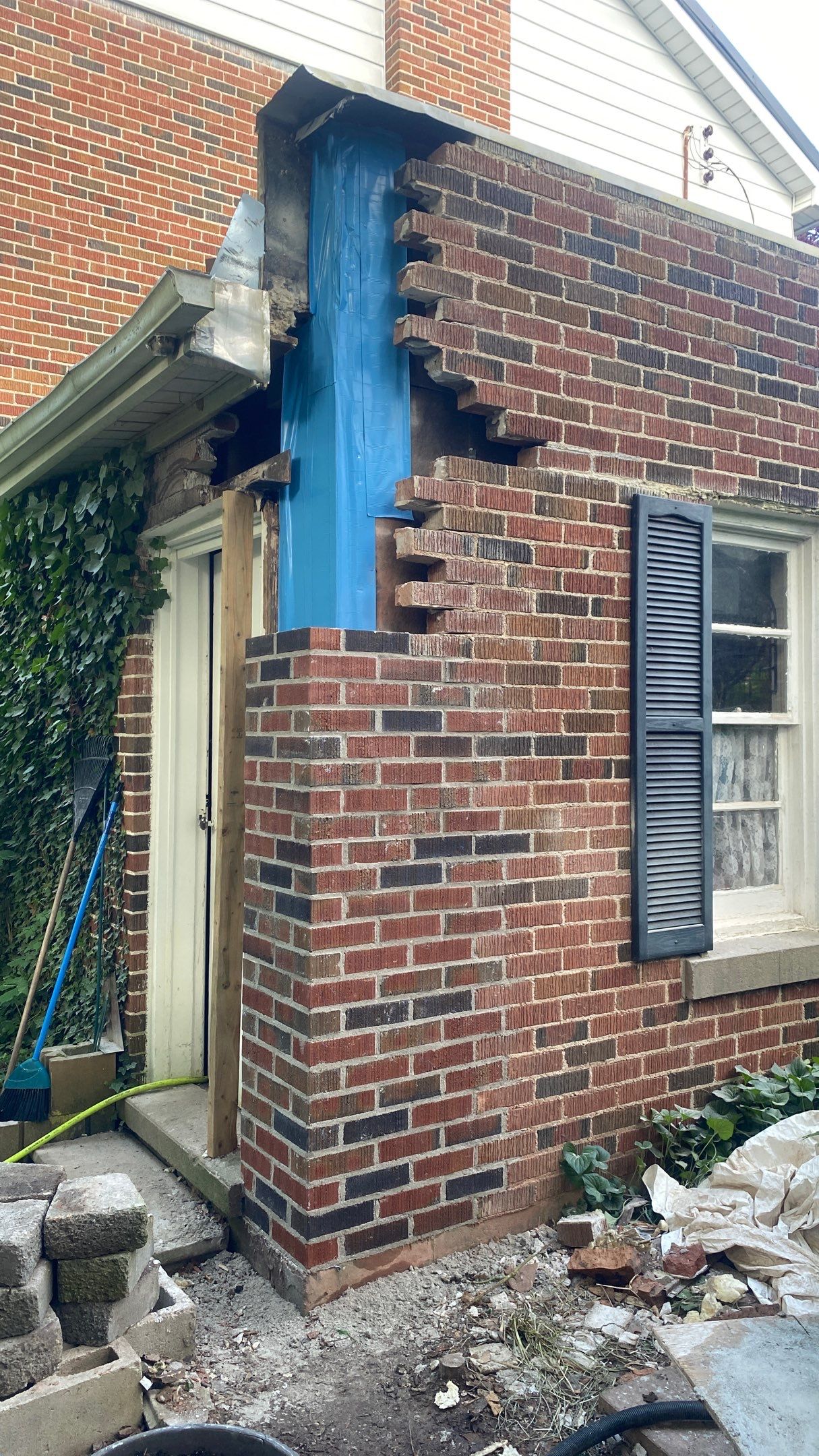 Brick Veneer Repairs