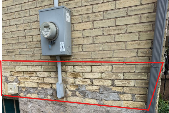 Foundation Brick Repair