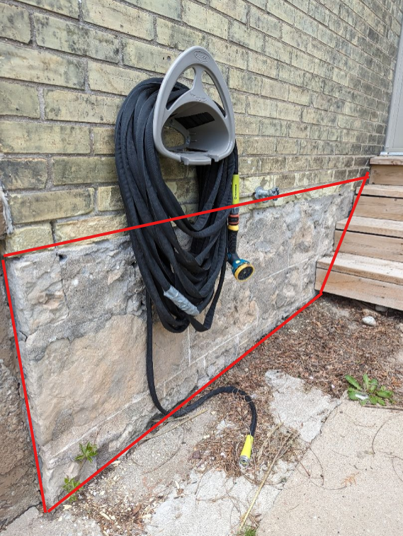 Foundation Wall Parging