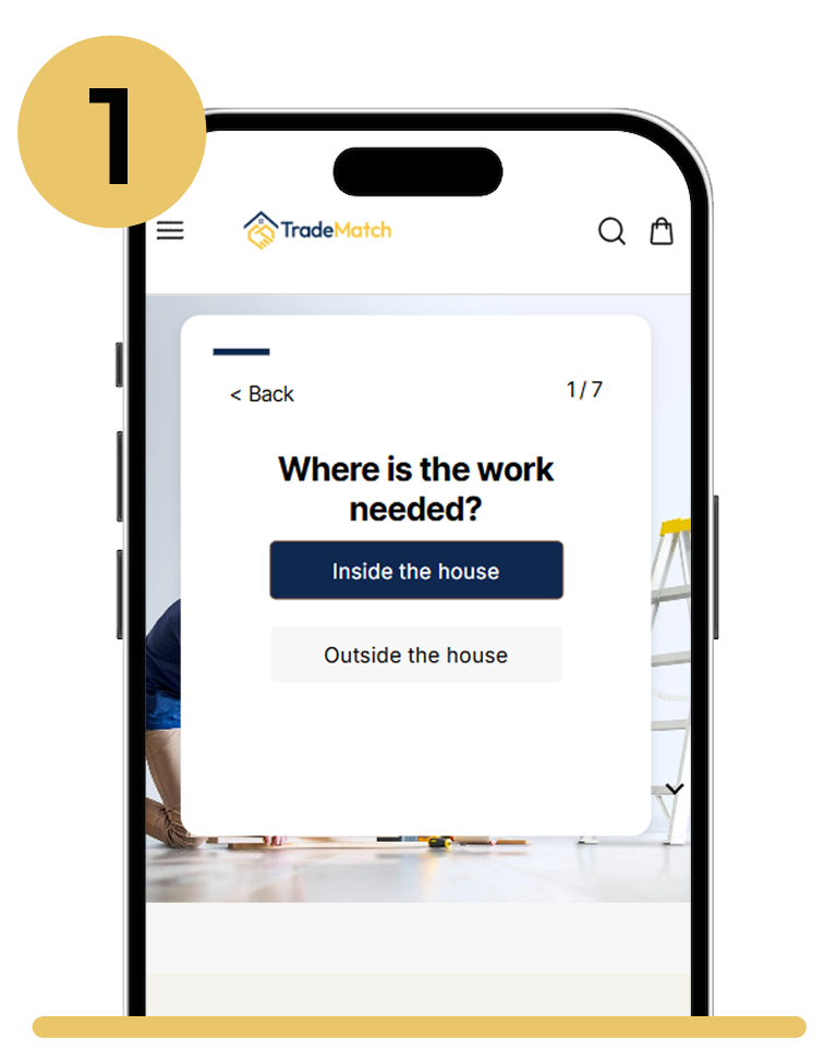 Share your project with TradeMatch