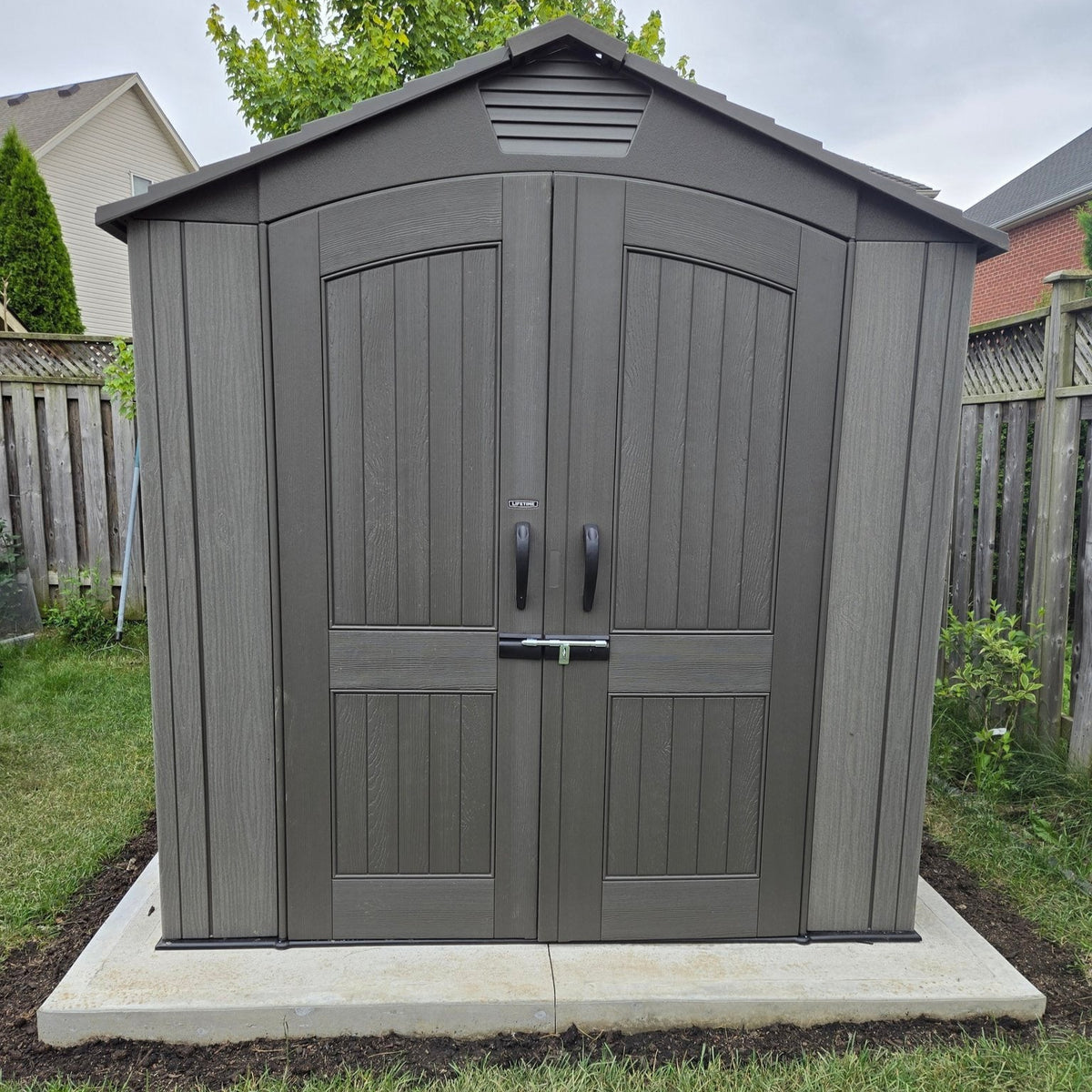Standard Package - Concrete Shed Pad